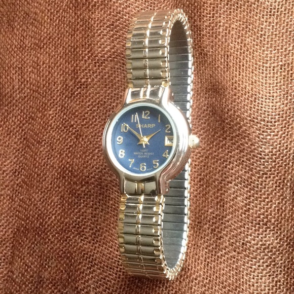 Sharp | Accessories | Sharp Silver Gold Twotoned Watch | Poshmark